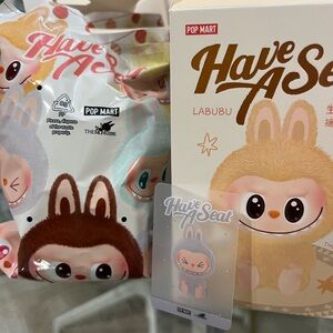 POP MART The Monsters - Have a Seat Vinyl Plush Blind Box Confirmed Figure hehe